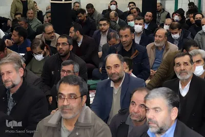 مراسم سومین سالگرد شهادت سپهبد قاسم سلیمانی درحسینیه حضرت ابالفضل (ع) ملایر