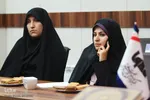 مریم سعیدی، داور و مهدیه مؤمنی متسابق مسابقات ارومیه/ عکاس: زهرا بهرامی