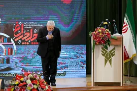علی دارابی، معاون امور استان‌های سازمان صدا و سیمای جمهوری اسلامی ایران در همایش چلچراغ انقلاب اسلامی