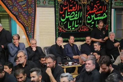 حضور رئیس جمهور در آیین‌های عاشورایی تبریز