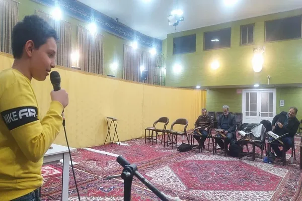 محفل هفتگی تلاوت قرآن در مسجد کدخداباشی تبریز