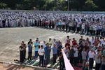 نماز عید سعید فطر در شاهین شهر اصفهان