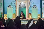 محفل انس با قرآن بانوان در حرم علی‌بن مهزیار اهوازی