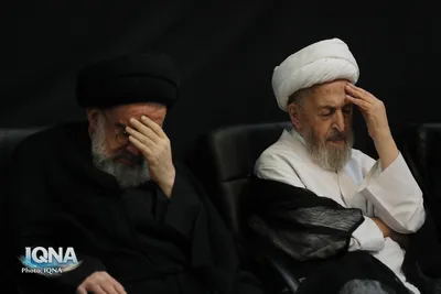 عزاداری روز شهادت امام رضا در دفتر مراجع
