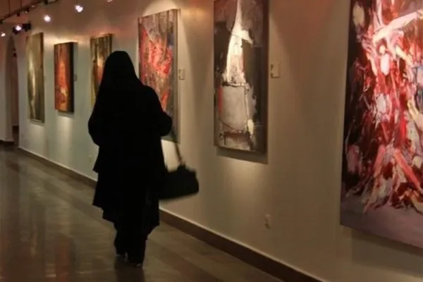 هنرمندان تجسمی «بر آستان قدس» نقش هنر می‌زنند