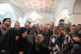مراسم خاک سپاری خادم‌القرآن عبدالرسول عبایی