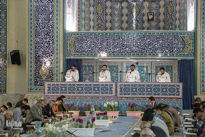 ترتیل‌خوانی قرآن در مصلی تبریز‎‎‎‎