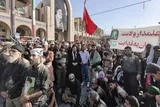 فیلم | عزاداری مردم لرستان در رسای رهبر شهید در مصلی تهران
