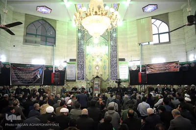 مراسم ترحیم مرحوم آیت الله سیدعبدالکریم موسوی اردبیلی (ره)