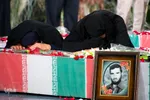 آیین استقبال از پیکر شهدای تازه‌تفحص‌شده در سیمای مرکز اصفهان