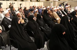 دیدار دست‌اندرکاران کنگره علامه طباطبایی با رهبر معظم انقلاب