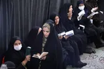 وداع اهالی مسجد الزهراء(س) شیراز با طلبه شهید امنیت