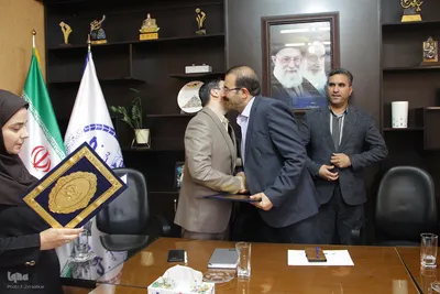 مراسم آغاز به کار رئیس جدید جهاد دانشگاهی خراسان جنوبی