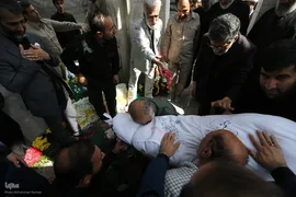 تشییع پیکر شهید گمنام