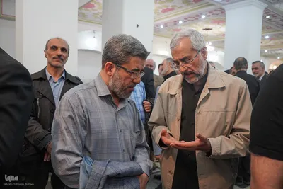 مراسم خاک سپاری خادم‌القرآن عبدالرسول عبایی
