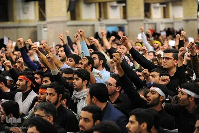 دیدار دانش‌آموزان و دانشجویان با رهبر انقلاب