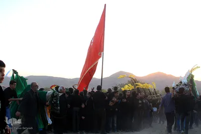 آیین عزاداری مردم روستای انجدان ـ اراک