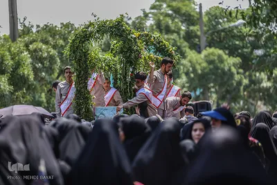 عزاداری شهادت امام جعفر صادق(ع) در اراک