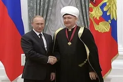 Муфтий Шейх Равиль Гайнутдин поздравил Президента Российской Федерации В.В.Путина с днем рождения
