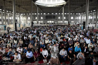 مراسم دعای عرفه در سمنان