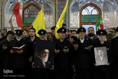 حرم امام رضا(ع) در شب میلاد حضرت معصومه(س)