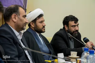 ⁨نشست خبری همایش بین المللی نخبگان و سفیران فرهنگی همدان 2018