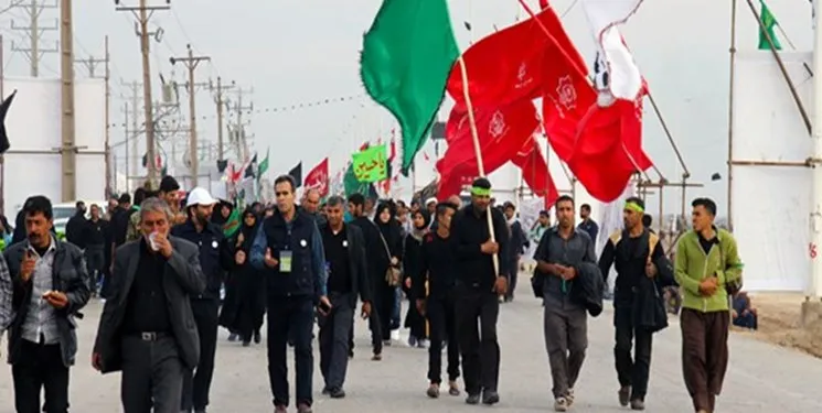 نشانی موکب اوقاف در مسیر نجف ـ کربلا/ ارسال ۴ تریلی مواد غذایی به عراق
