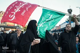 راهپیمایی جاماندگان اربعین حسینی در تهران
