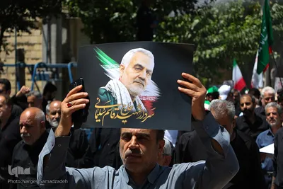راهپیمایی نمازگزاران اصفهانی برای حمایت از مردم غزه