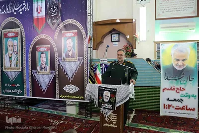 مراسم گرامیداشت سومین سالگرد شهادت سردار سرافراز سپاه اسلام حاج قاسم سلیمانی در اهر