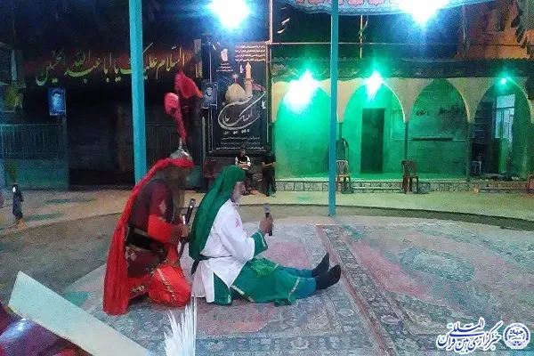 هشتمین روز از سوگواره تعزیه «غریب»