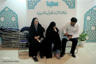 غرفه خبرگزاری ایکنا در نهمین روز نمایشگاه قرآن کریم