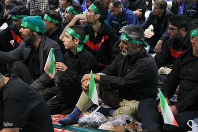 آیین دوازدهمین سال مراسم عزاداری هفتم شهادت امام حسین(ع)

