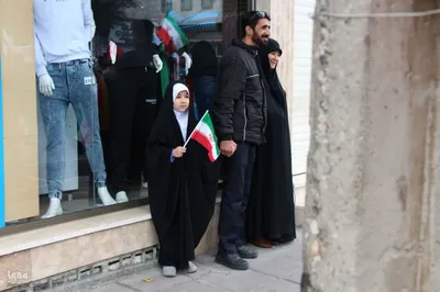 حضور اراکی‌ها در راهپیمایی 13 آبان