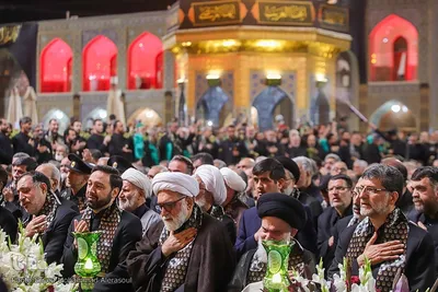 مراسم شام غریبان شهادت امام رضا(ع)
