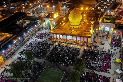 قرار بندگی؛ احیای شب ۲۳ رمضان درحرم مطهر حضرت احمدبن موسی، شاهچراغ