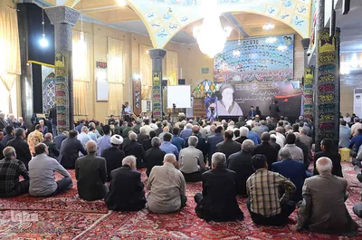 مراسم بزرگداشت سی و هشتمین سالگرد شهادت آیت الله مدنی