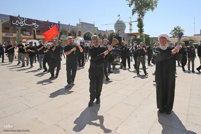 عزاداری قشقایی‌ها در تاسوعای حسینی شیراز