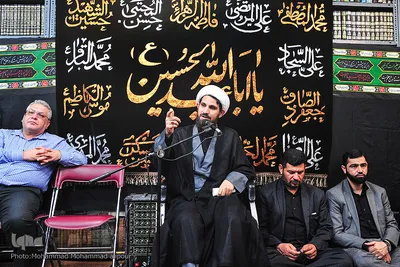 روضه‌خوانی در منزل آیت‌الله سیدعلی شفیعی