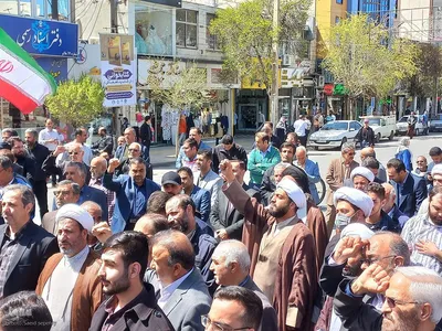 تجمع مردمی تا فتح قدس در شهرستان ملایر