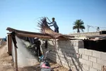 هوفل علی‌آباد گرفتار در سیل