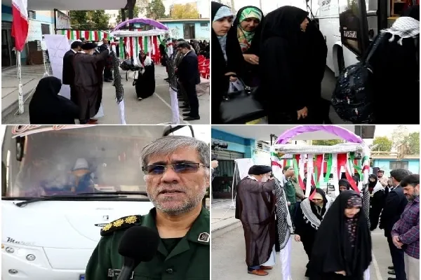 اعزام دانش‌آموزان چهارمحال‌وبختیاری به اردوی راهیان نور
