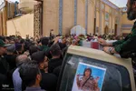تشییع پیکر بسیجی شهید سید محمد امین مودت