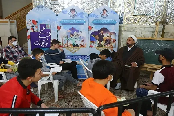 یک فنجان نوجوانی در حرم مطهر حضرت معصومه(س)
