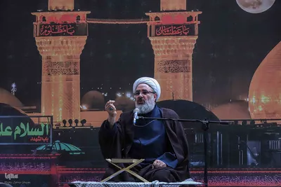 مراسم دعای عرفه در گلزارشهدای وادی رحمت تبریز‎