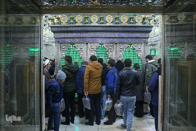 شب لیلة‌الرّغائب در آستان مقدس حضرت عبدالعظیم(ع)