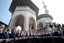 Erdogan : La mosquée Taksim a déjà gagné sa place au sein des monuments symboles d'Istanbul