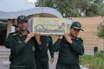 استقبال از پیکر ۳ شهید تازه تفحص شده دفاع مقدس در شیراز‎‎