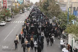 مراسم پیاده روی روز اربعین در تهران