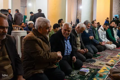 مراسم اعتکاف در مسجد جامع عتیق اصفهان
